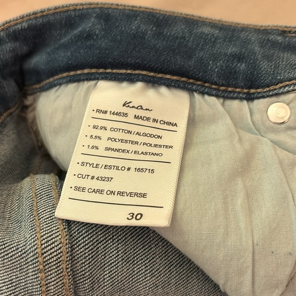 Darling kancan jeans with unfinished hem. Size 30 long - Picture 7 of 8